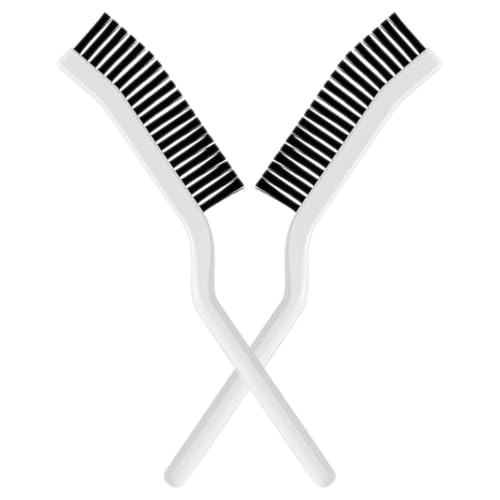 Amosfun 4-Pack Crevice Cleaning Brushes Window Track Cleaning Brush and Window Groove Cleaner for Kitchen Bathroom and Narrow Gaps 8.26 X 2.04 X 1.18 in - color: Multix2pcs, size: 21.00X5.20X1.50CMx2pcs