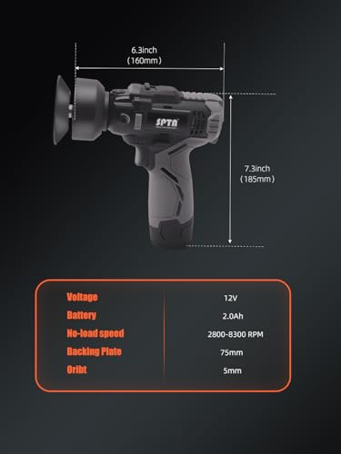 Cordless Car Rotary Polisher Tool