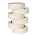 Beige White Masking Tape, 1.41 Inches Wide x 60 Yards, 6 Rolls - size: 1.41 Inches x 60 Yards