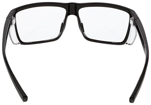 MCR Safety Swagger SR2_Parent Swagger Glasses - color: Black Frame (Clear Lens)