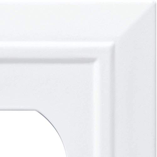 Franklin Brass Classic Architecture (3-Pack) Outlet Covers Pure White 1-Gang Wall Plate Single Duplex Switch Plates Electrical Guard W35242V-PW-C - size: 3 Count (Pack of 1), style: Duplex