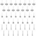45 Pack Wire Wheel Brush Set, 1/8 Inch Shank Stainless Steel Brush Kit Rotary Buffing Brush Wheel, Rust Removal Tool Set, Wire Pen Brush + Bowl-Shape Brushes + T-Shape Brushes