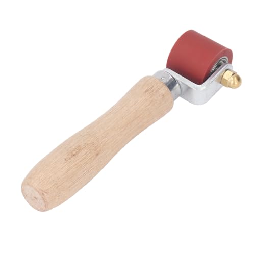 Silicone Seam Roller, Heat Resistant 260°c Wallpaper Seam Roller, 28mm*32mm Laminate Roller for PVC Welding Tool Red