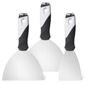 Mister Rui 3Pack 3" 5" 6" Stainless Putty Knife & Paint Scraper, Hammer End - color: 3"5"6" Putty Knife