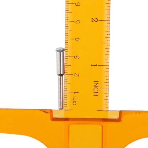 6pcs 1/8" Cut Off Wheel Screw Mandrel Set, HSS Mandrel Holder Compatible with Most Rotary Tool Bit