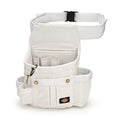 Dickies 8-Pocket Padded Tool Belt/Utility Pouch for Painters, Carpenters, and Builders, Adjustable 3-Inch Belt, Durable Canvas Construction, White - color: White