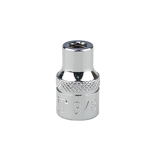 K301-009 3/8-inch Drive to 1/4-inch Hex Bit Holder Socket, 3/8"DR to 1/4"H Magnetic Adapter - size: 3/8" Drive x 1/4" Hex