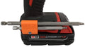 Magnetic Bit Holder fits Milwaukee M18 Drill & Impact Driver - Open-Ended Pass-Through for Long Bits (Orange) - Galactic Gadgets - color: Orange