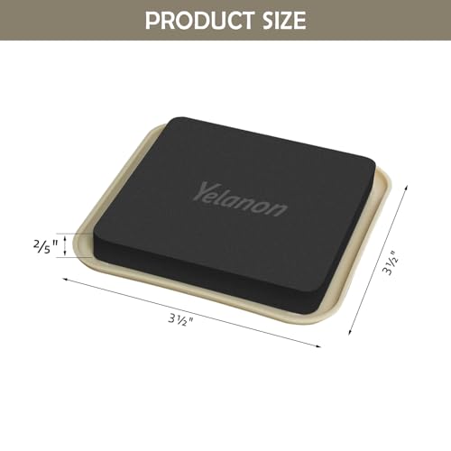Yelanon Furniture Sliders, 20 pcs-3 1/2” Square Beige Furniture Sliders for Carpet, Furniture Pads for Hardwoods Floors，Furniture Movers Sliders, Reusable Moving Pads, Floor Protectors for Carpet - size: 20pcs 3.5"beige