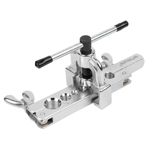 Wostore Single Flaring Kit, 7 Dies 3/16-5/8" for Copper Pipe & HVAC