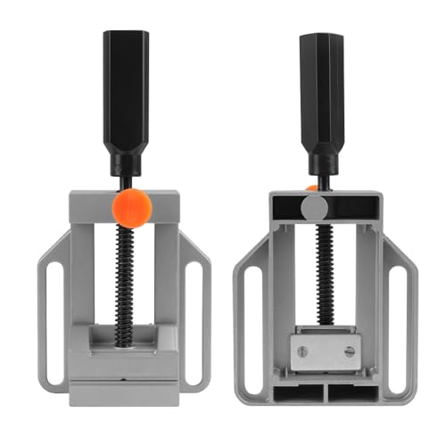 Hoteche 2.5-Inch Quick Release Drill Press Vise, Bench Vise Clamp for Drilling Machine, Portable Rapid Adjust Milling Vice, Heavy Duty Tabletop Fastener for Precision DIY Woodworking & Crafts - size: 2.5-Icnh Quick Release