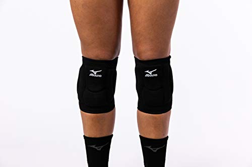 Mizuno Youth T10 Plus Volleyball Kneepad, One Size, Black - color: Black
