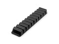 TEKTON 10-Tool Modular Driver Organizer Set | ODM91110 - color: Black, size: 10-Tool