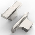 Asidrama 2 Pack Brushed Satin Nickel Kitchen Cabinet Knobs for Dresser Drawers - Zinc Hardware - color: Brushed Satin Nickel, style: 2 Pack