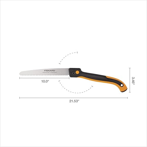 Fiskars 10" Folding Pruning Saw with Dual Position Locking Blade - style: 10" Folding Saw
