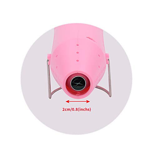 mofa Resin Heat gun,6.6ft Cable 300W Hot Air Gun for Crafting,Acrylic Paint Dryer Multi-Purpose Electric Heating Nozzle (Pink) - color: Pink