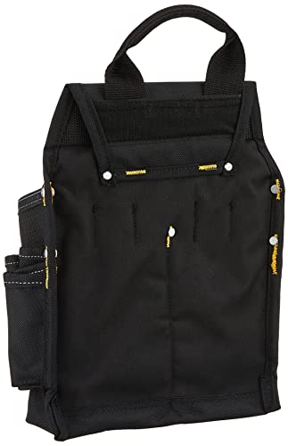 CLC Custom Leathercraft 5505 Professional Electrician's Tool Pouch, Ballistic Poly, 12Pocket , Black