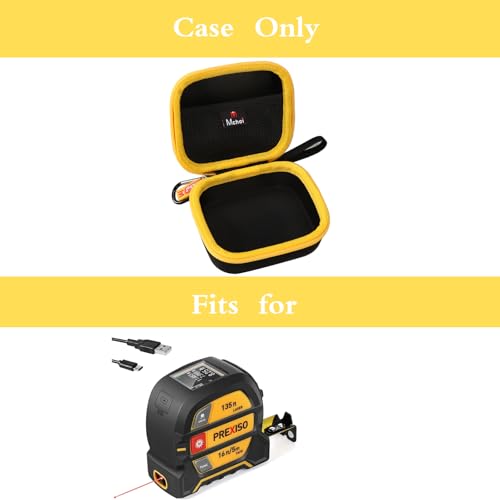 Mchoi Hard Carrying Case Fits for LEXIVON 2 in 1 Digital Laser Tape Measure,Digital Distance Meter, EVA Portable Storage Case Shockproof, Case Only