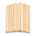 Wooden Dowel Rod, 3/8 Inch x 6 Inch Wood Dowels, Pack of 25 Wooden Dowels for Crafts, Unfinished Hardwood Wooden Dowels Rods, Strong Wood Rod Dowels for Crafting and DIYers - size: 3/8" x 6" Dowels