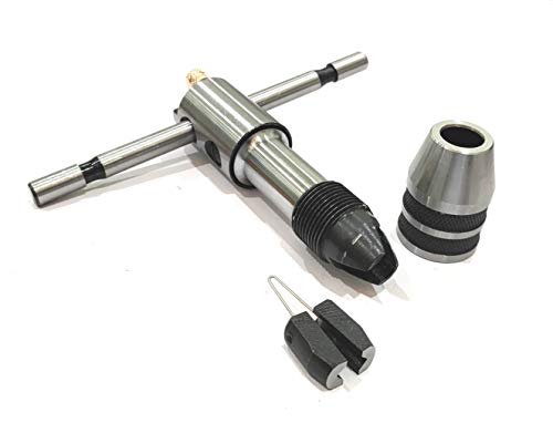 Reversible Ratchet Adjustable Tap Wrench Machine Tools ((1/4'' to 1/2''(6.0 to 12.0 mm)) - size: (1/4" to 1/2" (6.0 to 12.0 mm))