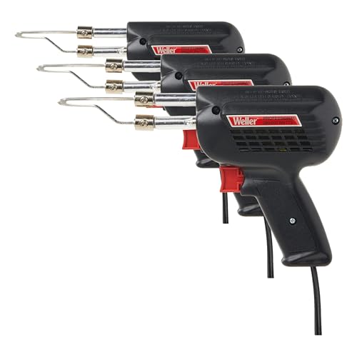Weller D550 Dual Heat Professional Soldering Gun (Pack of 3) - size: 1 piece (Pack of 3)