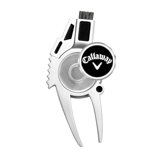 Callaway 4-in-1 Golf Divot Repair Tool - color: Black