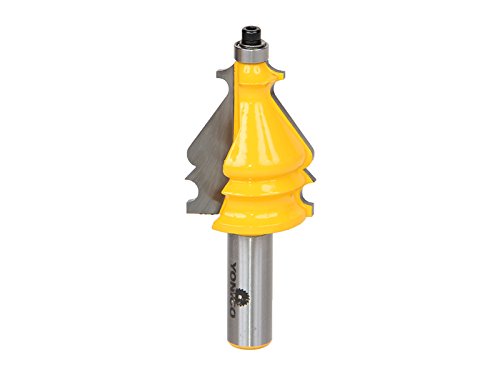 YONICO Architectural Molding Router Bit (16135 - 1-3/4" CL - 13/32" CD - 1/2" Shank) - style: 16135 - 1-3/4" CL - 13/32" CD - 1/2" Shank