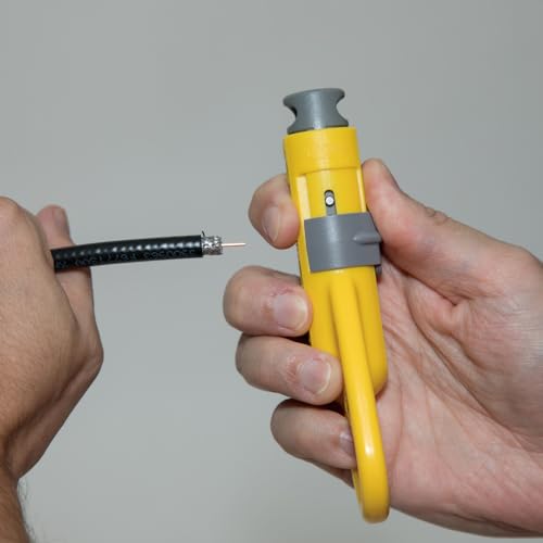Klein Tools VDV110-095 Coax Cable Radial Stripper - style: Universal COAX Prep Tool