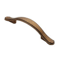 Alzassbg Antique Brass Cabinet Pulls and Handles 10 Pack, AL3028AE - color: Antique Brass, size: 3" Hole Center