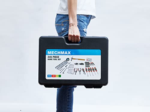 MECHMAX 245-Piece Mechanics Tool Set and Socket Wrench Kit - style: 245 Piece