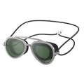 Speedo Kids' Swim Goggles Sunny G Ages 3-8 - color: Mariner Silver/Emerald/Silver