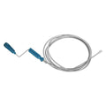 HARFINGTON Drain Augers 8.5 Ft Stainless Steel Flexible Plumbing Auger Hair Drain Cleaner Tool Toilet Auger Clog Remover Tool for Kitchen Bathroom Shower Sink Toilet Bathtub, Blue - color: Blue, size: 2.6m