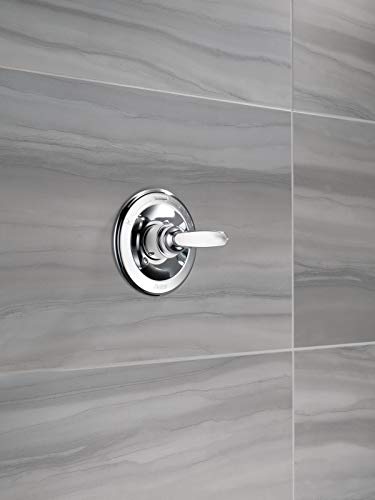 Delta Foundations 13 Series Single-Function Valve Trim Kit, Chrome Handle Set for Shower Faucet System, Chrome BT13010 (Valve Not Included) - color: Chrome