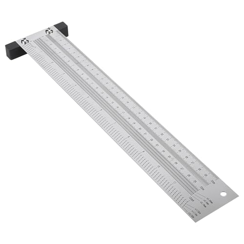 T Ruler Marking Gauge 12in Marking Line Ruler Stainless Steel