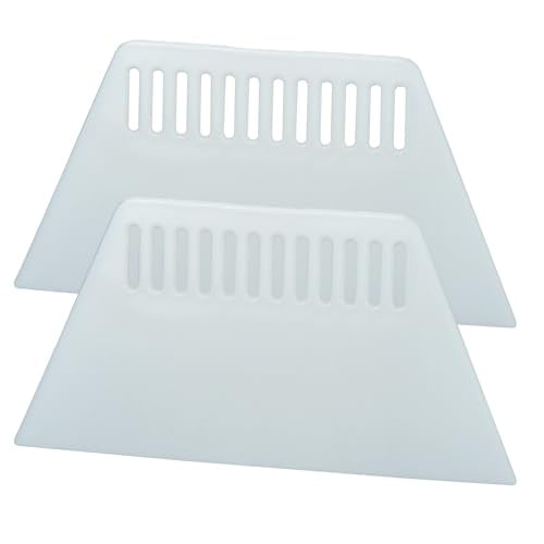 Scraper 2-Pack, 10x5 Inch Smoothing Tool for Wallpaper, Contact Paper and Window Film Application, Bubble Removal DIY Tool