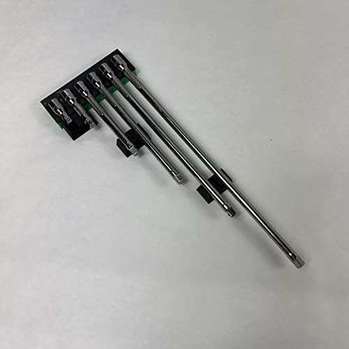 MagAttach Socket Extension Organizers (1/4", Green/Black) - color: Green/Black, size: 1/4"