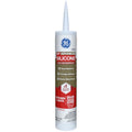 GE Advanced Silicone Caulk for Kitchen & Bathroom, Clear, 10 fl oz Cartridge, 1 Pack - 100% Waterproof Silicone Sealant, 5X Stronger Adhesion, Shrink & Crack Proof - size: Pack of 1, style: Clear