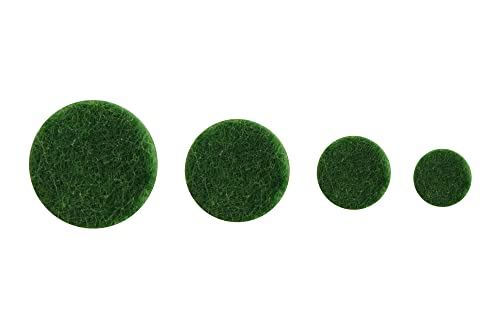Shepherd Hardware 9423 Self-Adhesive Felt Surface Protection Pads, Assorted Sizes, 46-Count, Green - style: Assorted Sizes, 46 pieces