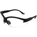 Global Vision Safety Shop Glasses - color: Black Frame/Clear Lens