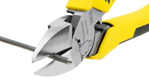 Tsunoda PKN-225ATG, High-Leverage Heavy Duty Diagonal Cutters 9-inches (225mm) - size: 9-inches Elastomer Handle