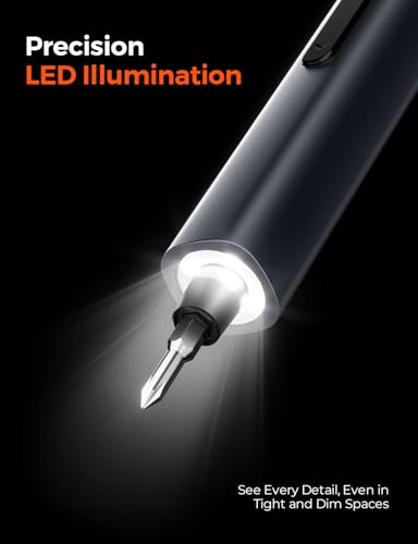 Soleilwear Electric Precision Screwdriver, 80pcs Mini Electric Screwdriver