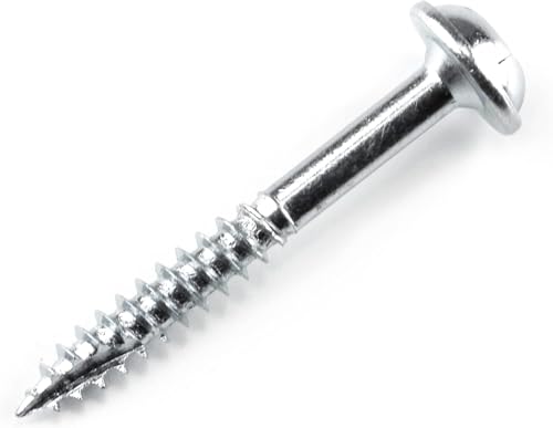 Kreg Zinc Pocket-Hole Screws - SML-F125-100, 100 Count, 1-1/4 Inch