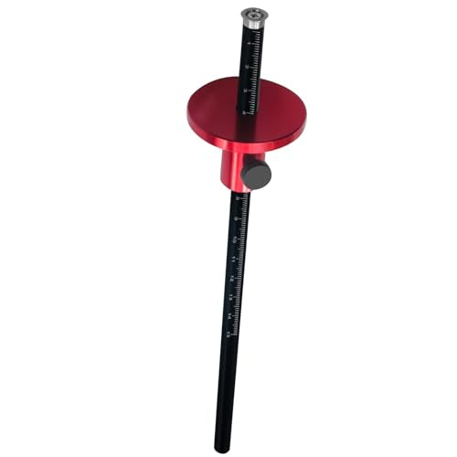 Wheel Marking Gauge, European Style Wheel Marking Gauge Aluminum Alloy Scriber Woodworking Mortise Parallel Scribing Tool Wood Scribe Tool For Carpenter