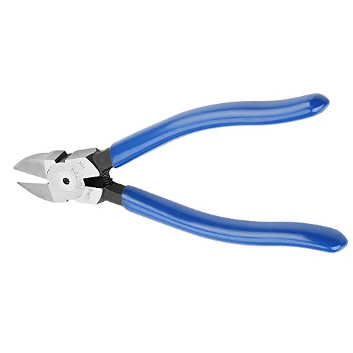 8inch Blue Diagonal Flush Wire Cutting Pliers, Easy Carry Diagonal Pliers