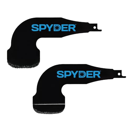 Spyder 2-Piece Grout Remover Tool Set, Accessory for Reciprocating Saws, for Grout Joints 1/16-3/4" (5-Pack) - size: 1/16 to 3/4-inch