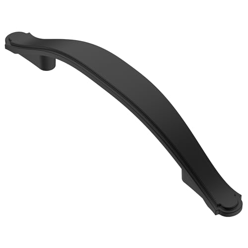 Alzassbg Matte Black Cabinet Pulls and Handles 10 Pack, AL3028MB - color: Matte Black, size: 3-3/4" Hole Center