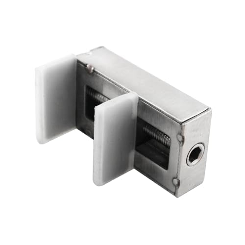 ZYAMY 2PCS Sliding Window Lock Adjustable Width from 0.66 Inches to 1.65 Inches Security Door and Window Stopper with Key for Patio Door Limiter Vertical and Horizontal Installation