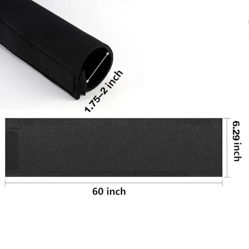 5Ft Neoprene Trolling Motor Cable Sleeve Compatible for Ultrex, Waterproof Marine Wire Protector, Wrap Around Cord Cover for Boat Outboard Engine Rigging & Steering Accessories