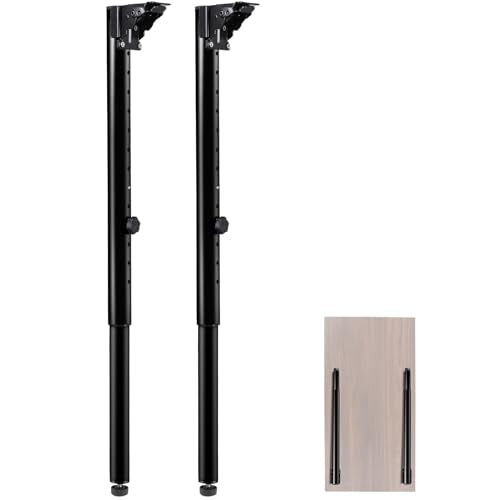 Folding Adjustable Table Legs 2 PCS for Outdoor Camper, RV - size: Adjustable Height - 22.5”- 34.5”