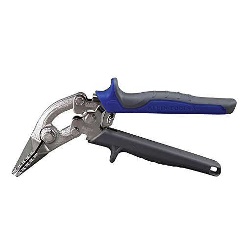 Klein Tools 86524 Hand Seamer, Offset Metal Seamer has 3-Inch Jaw, Bends 22 Gauge Steel and 24 Gauge Stainless - style: Offset Hand Seamer